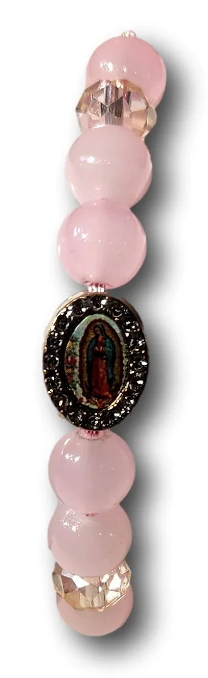 Bracelet Adjustable Hand-Woven Various Saint Images - Ysleta Mission Gift Shop