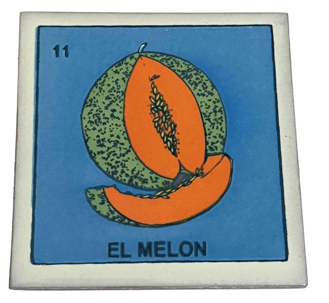 Mexican Ceramic Tile Coasters – Various Artistic Designs, Made in Mexico - Ysleta Mission Gift Shop