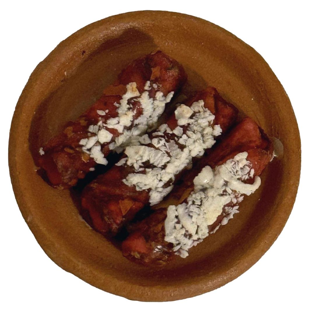 Clay Magnets of Traditional Mexican Dishes – 0.5", Assorted Handmade Designs - Ysleta Mission Gift Shop