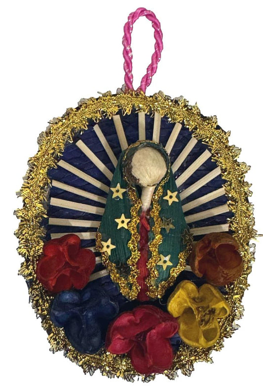 Virgen De Guadalupe Palm Made in Mexico - Ysleta Mission Gift Shop