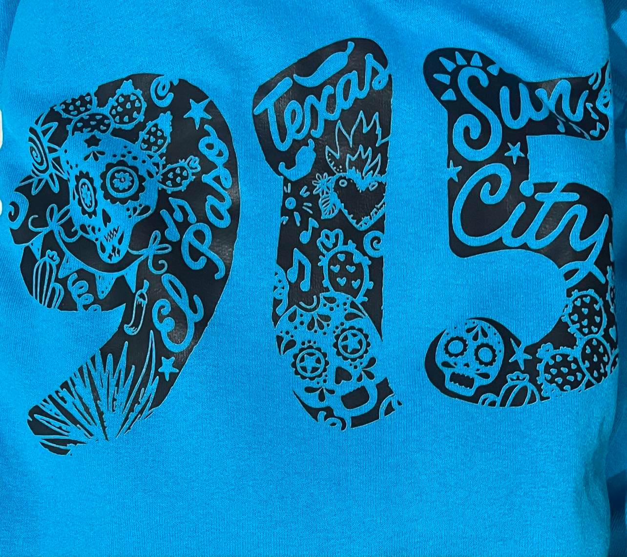 Unisex Graphic Hoodie 915 - Original Art, Cotton-Poly Blend, Front Pockets, Lightweight & Stylish - Ysleta Mission Gift Shop