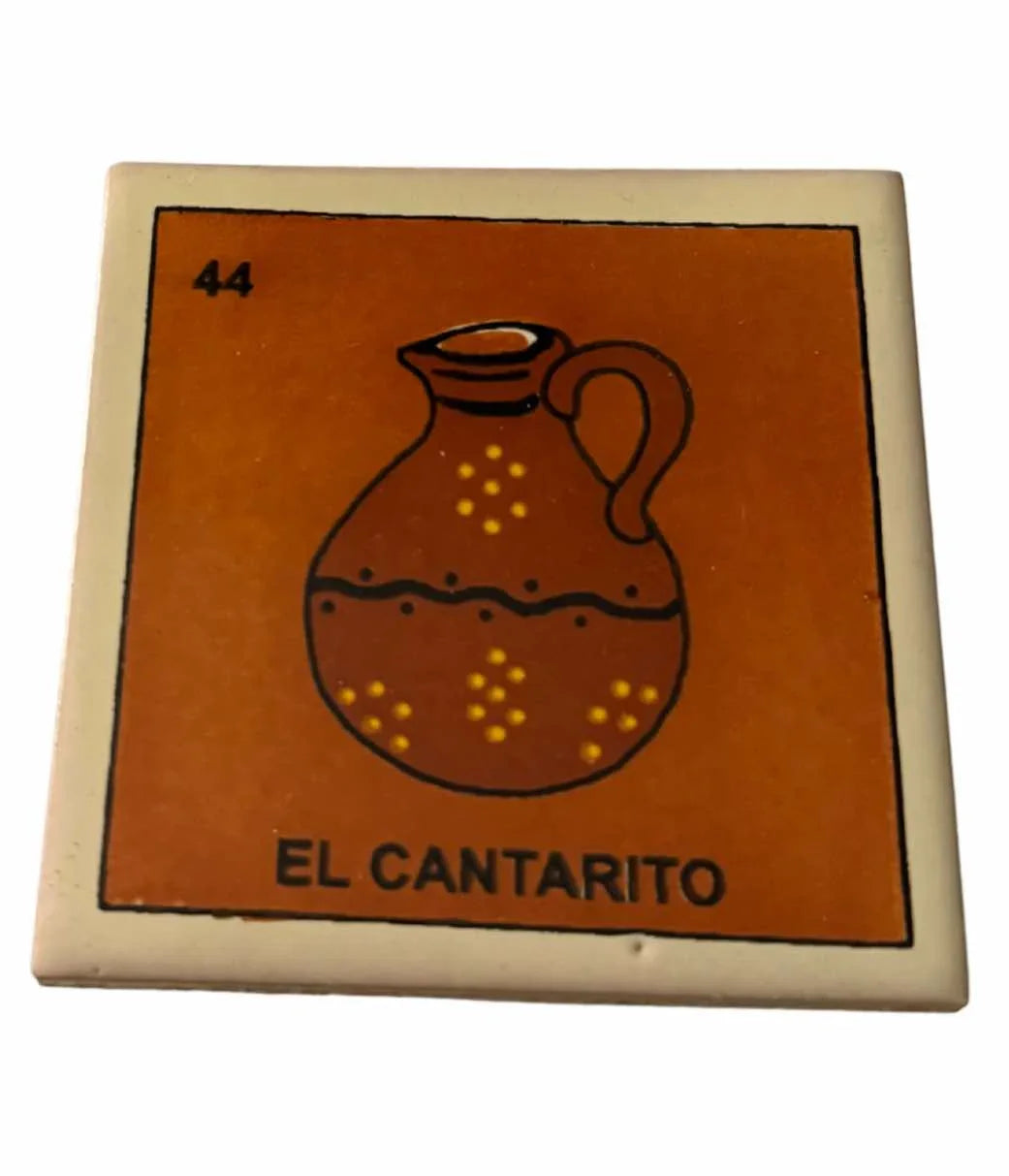 Mexican Ceramic Tile Coasters – Various Artistic Designs, Made in Mexico - Ysleta Mission Gift Shop