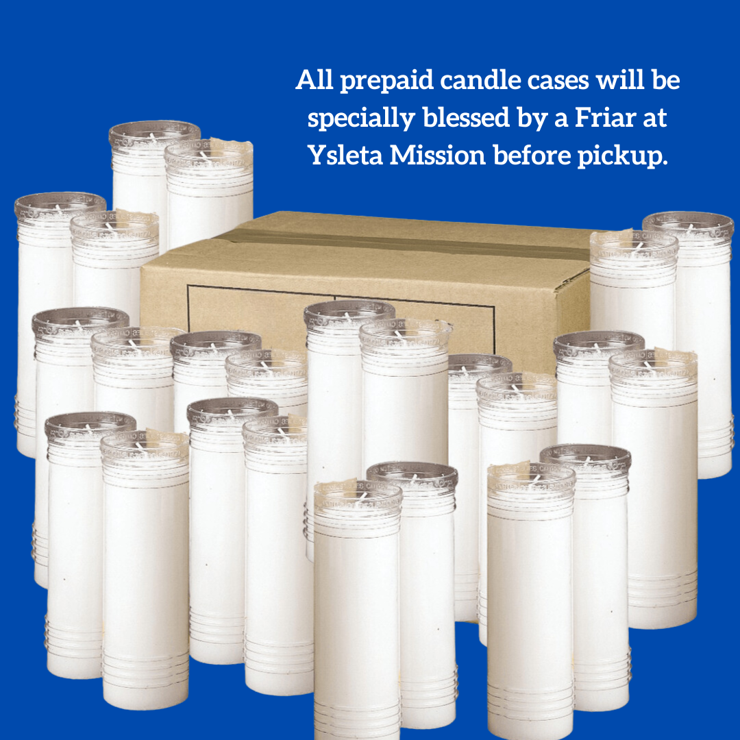 7-Day Devotional Candles – Case of 24 Clear Beeswax Blend