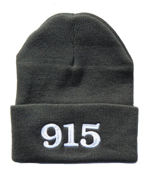 915 Beanie, Black One Size Fits All - Ysleta Mission Gift Shop