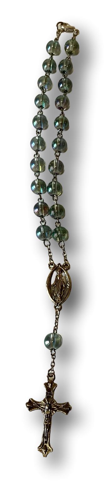 A CatholicCarRosary_2-DecadeRearviewMirrorRosaryforTravelPrayer_DivineProtection