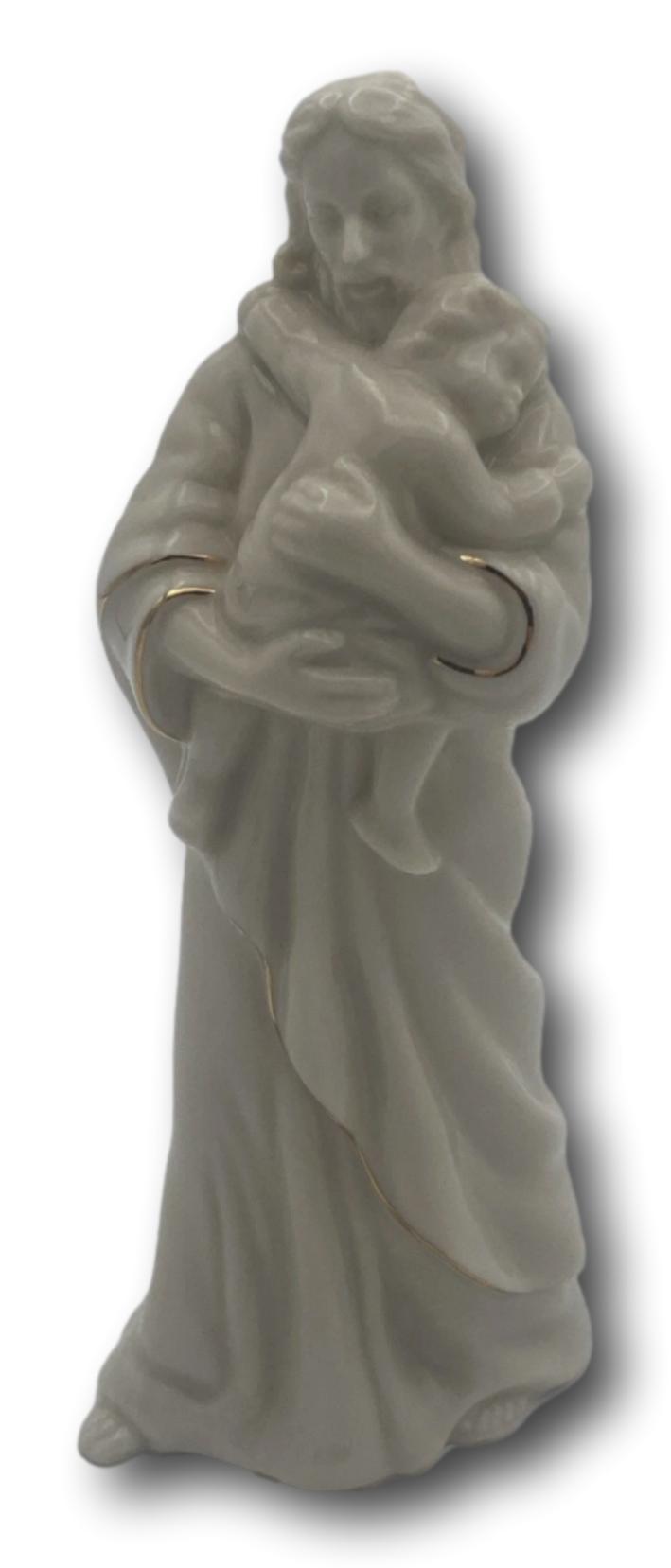 "Bless This Child" Porcelain Statue by Lenox – Baby Blessing, 5.5" x 2"