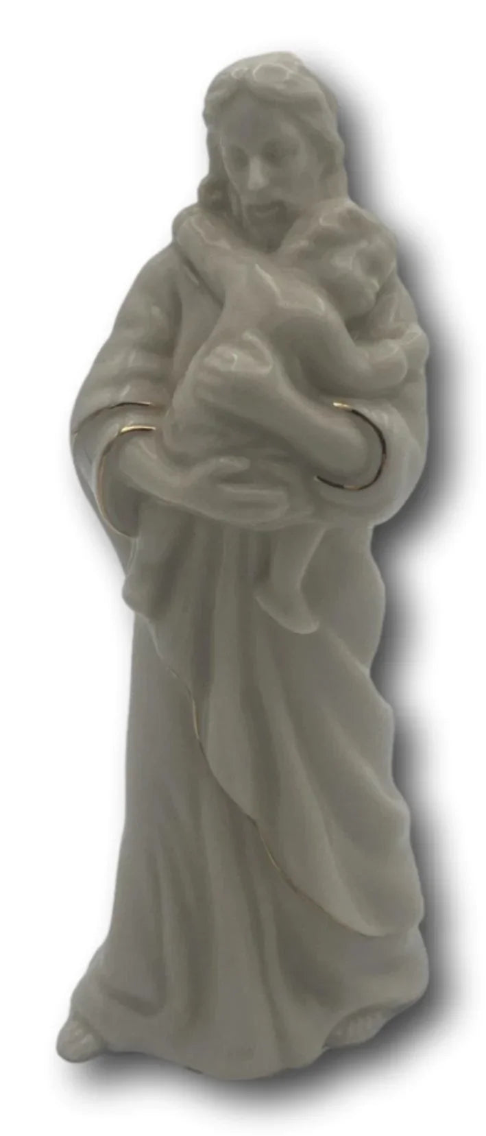 "Bless This Child" Porcelain Statue by Lenox – Baby Blessing, 5.5" x 2" - Ysleta Mission Gift Shop