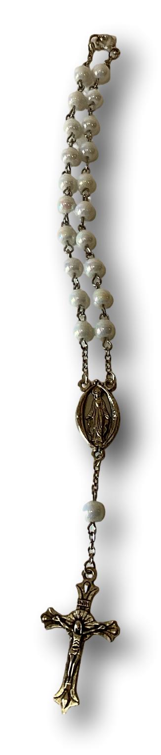 D CatholicCarRosary_2-DecadeRearviewMirrorRosaryforTravelPrayer_DivineProtection