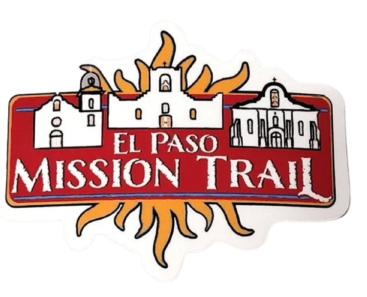 El Paso Culture Sticker Set – Waterproof Vinyl Stickers with Local Designs - Ysleta Mission Gift Shop