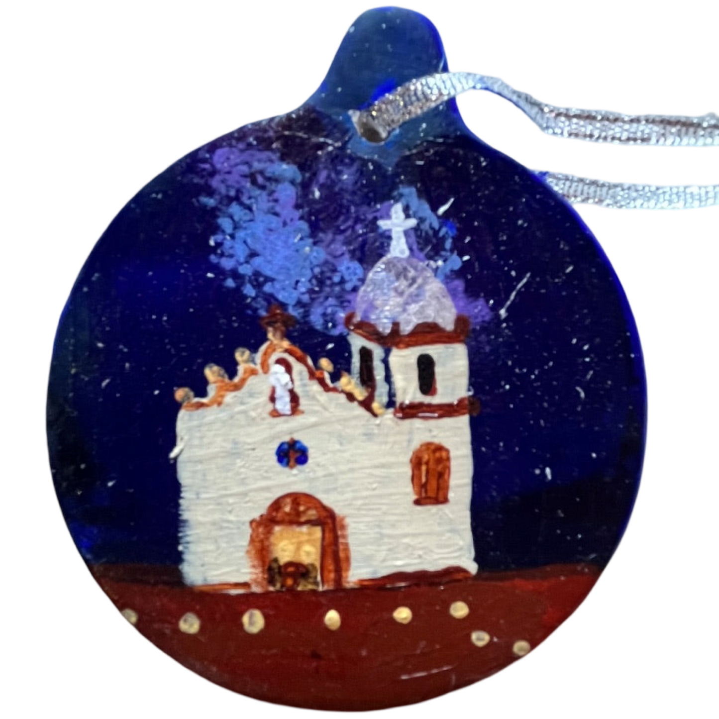 Hand-Painted Ornaments – Faith-Inspired Décor | Unique Religious Gift