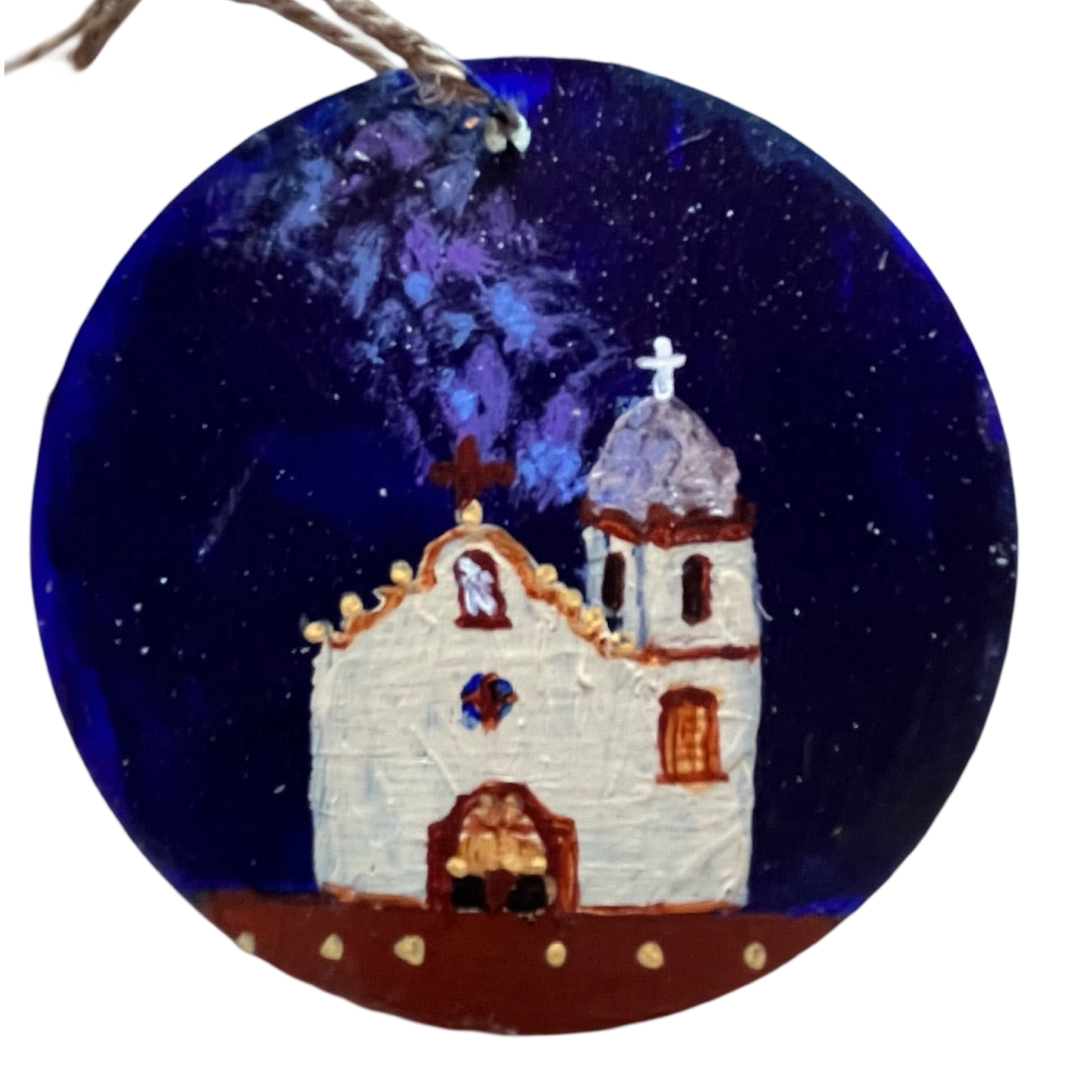 Hand-Painted Ornaments – Faith-Inspired Décor | Unique Religious Gift