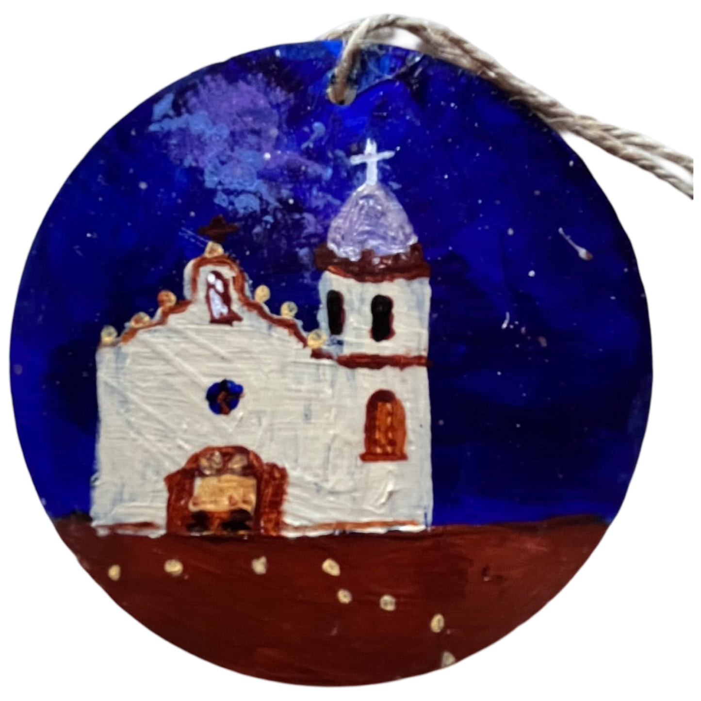 Hand-Painted Ornaments – Faith-Inspired Décor | Unique Religious Gift