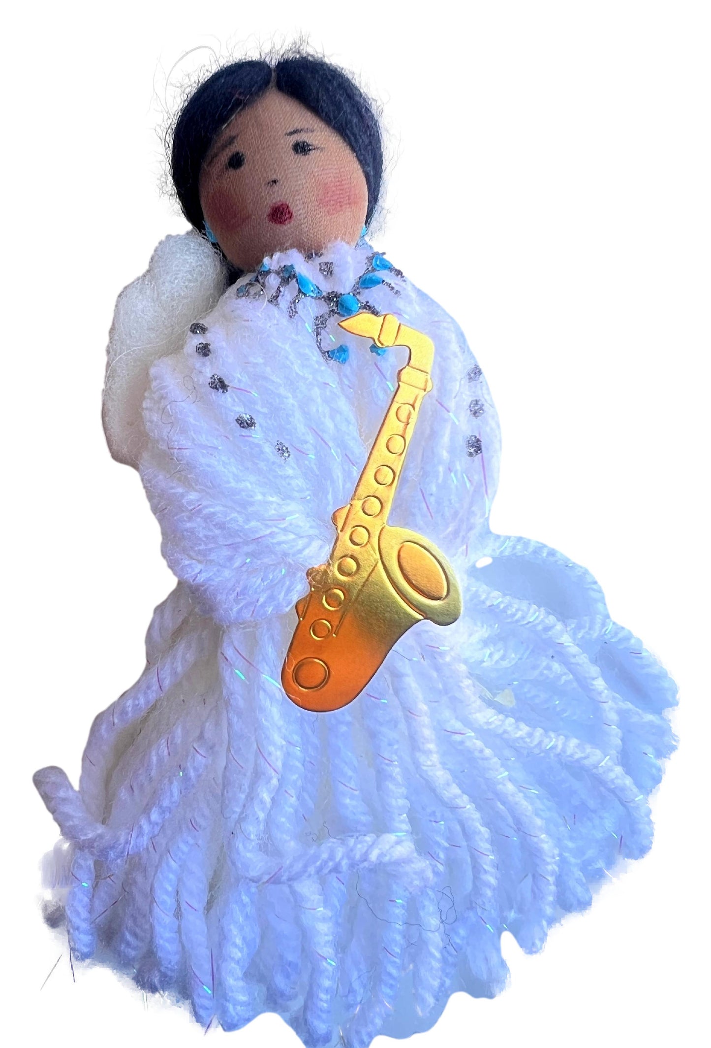 Ornament Dolls Yarn Handcrafted Native American Navajo Various Designs - Ysleta Mission Gift Shop