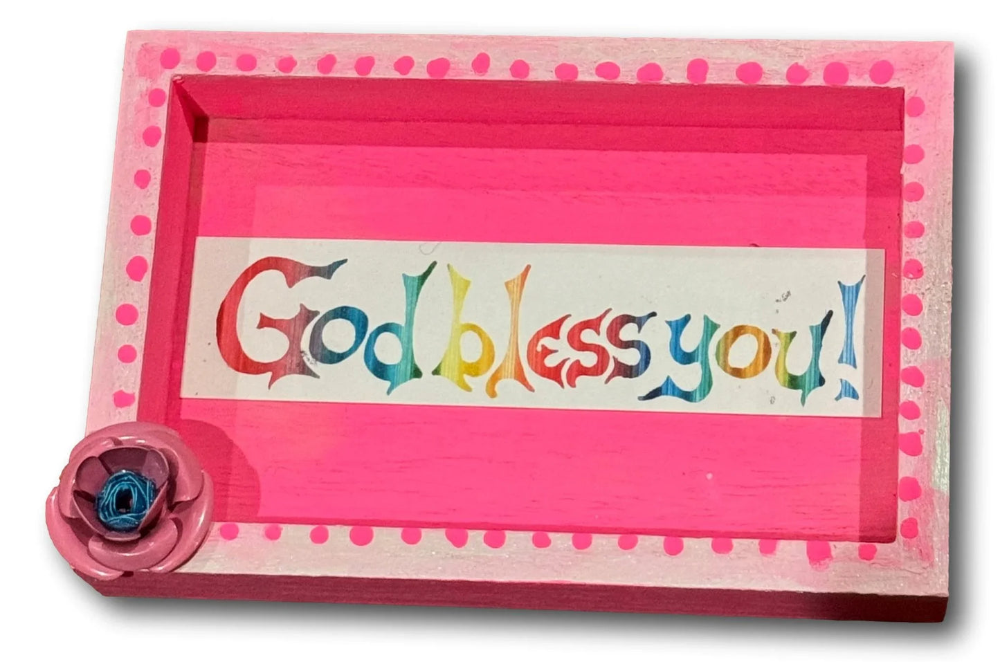 Handmade Nichos with Vintage Saints Prayer Cards, – Upcycled Mexican Art - Ysleta Mission Gift Shop