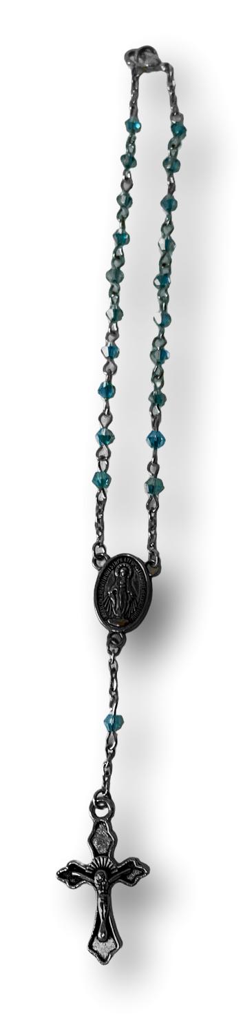 J CatholicCarRosary_2-DecadeRearviewMirrorRosaryforTravelPrayer_DivineProtection
