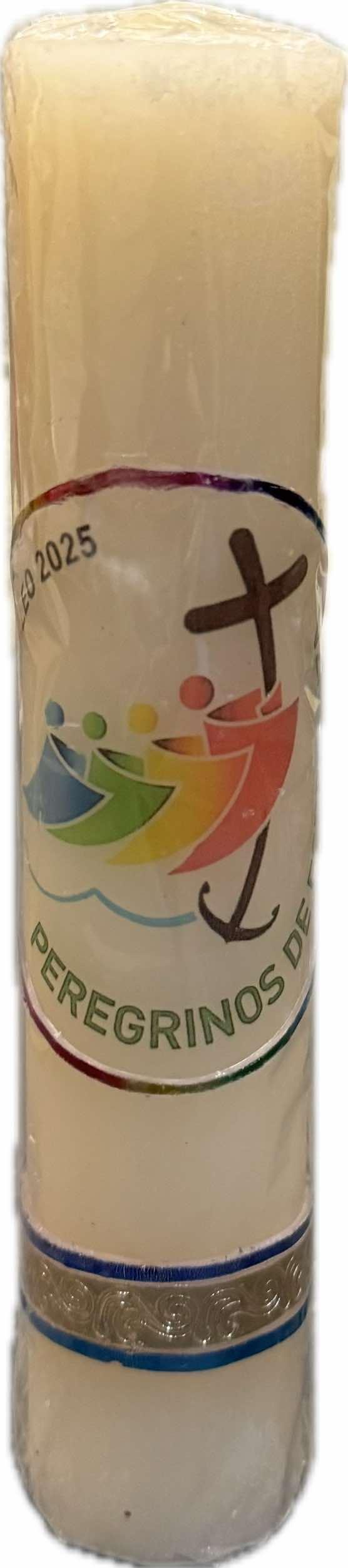 Jubilee Candle Vela Del Jubileo Beeswax and Parafins - Ysleta Mission Gift Shop