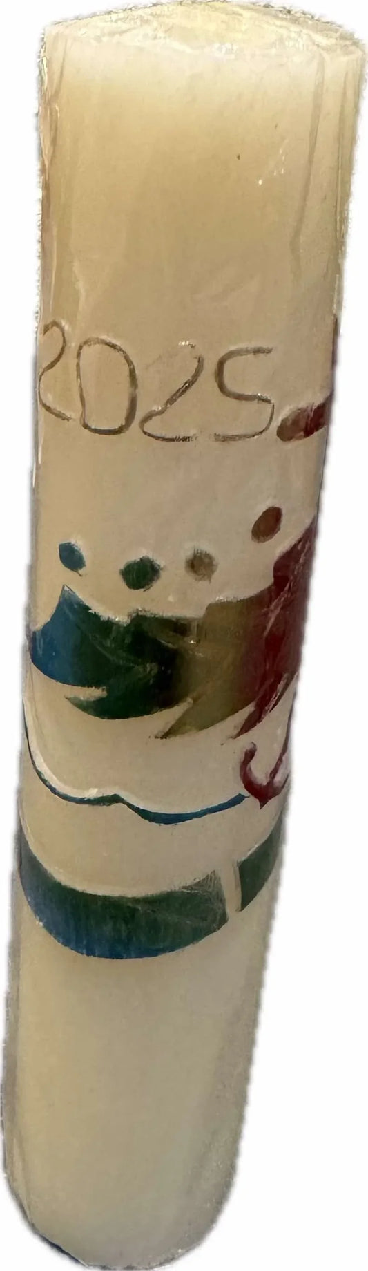 Jubilee Candle Vela Del Jubileo Beeswax and Parafins - Ysleta Mission Gift Shop