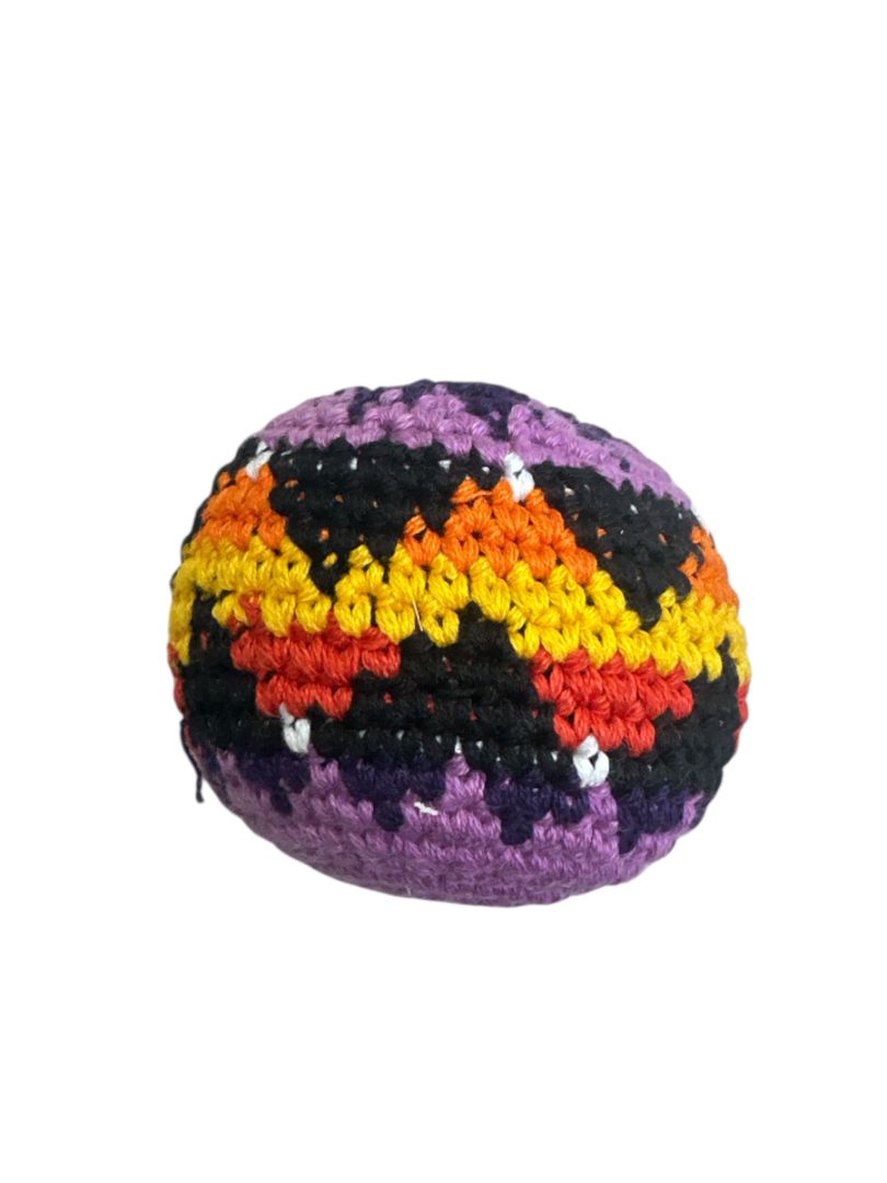 Traditional Mexican Hacky Sack – Hand-Sewn Footbag Stress Ball Toy - Ysleta Mission Gift Shop