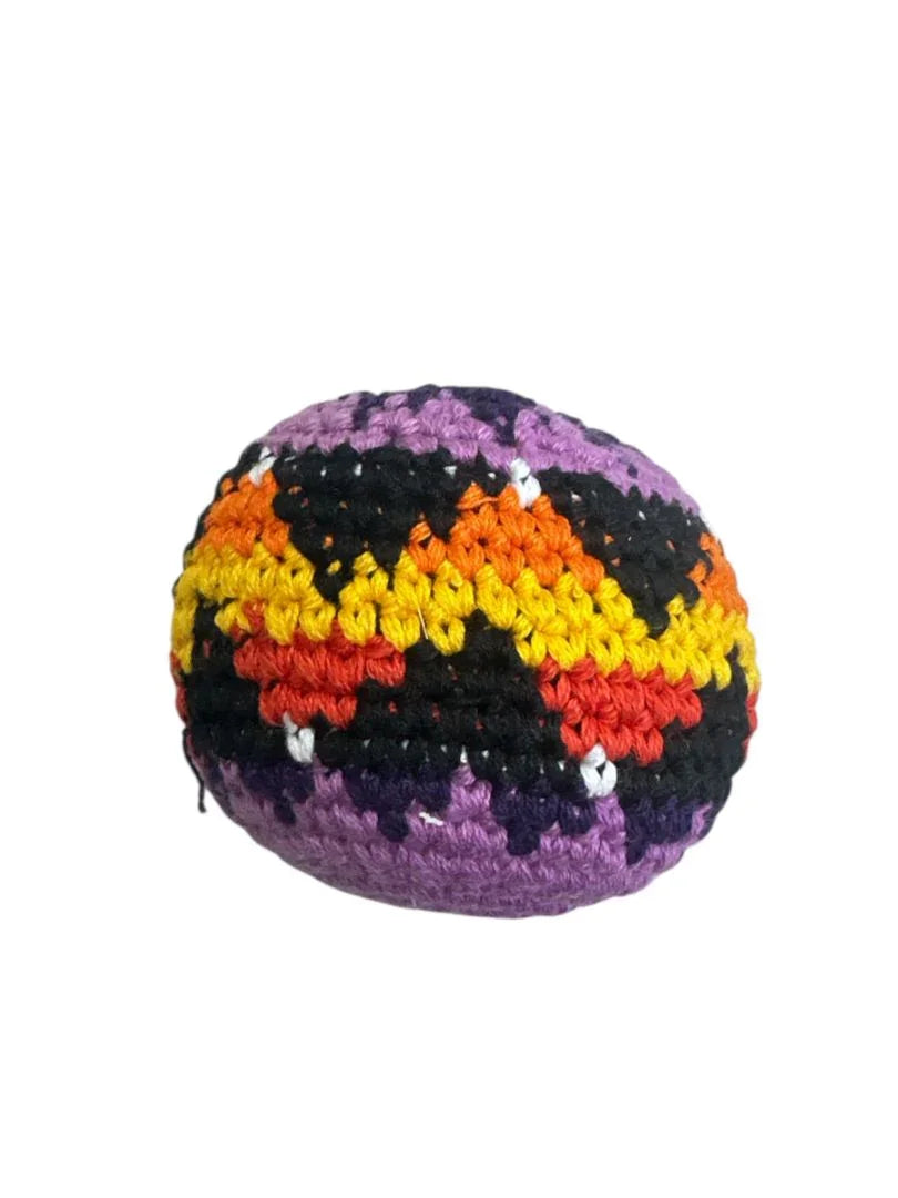 Traditional Mexican Hacky Sack – Hand-Sewn Footbag Stress Ball Toy - Ysleta Mission Gift Shop