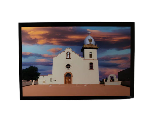 Ysleta Mission Clouds Note Card, 5" x 7" Heavyweight with Envelope - Ysleta Mission Gift Shop