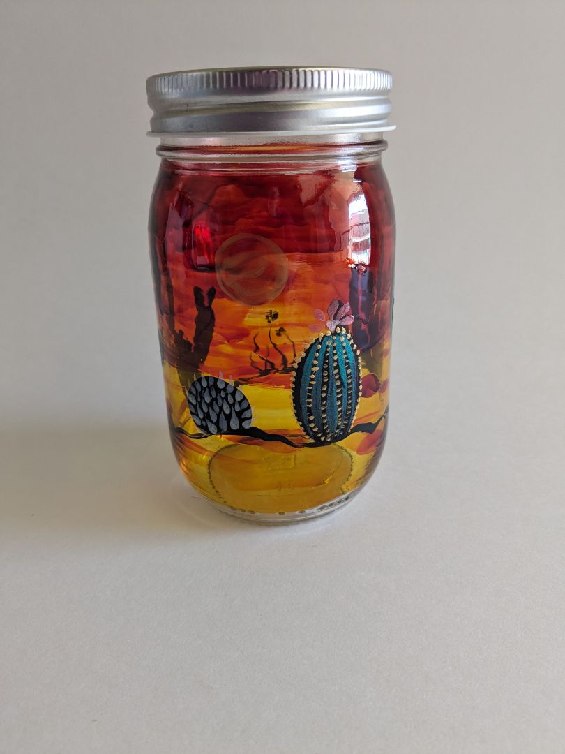 Glass Delicate Cactus Hanging Ornament | Unique Cactus Ornament