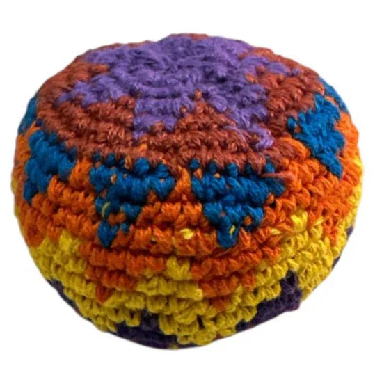 Traditional Mexican Hacky Sack – Hand-Sewn Footbag Stress Ball Toy - Ysleta Mission Gift Shop