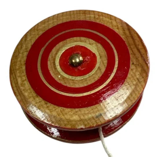Traditional Wooden Yoyo – Hand-Painted Mexican Spinner Toy - Ysleta Mission Gift Shop