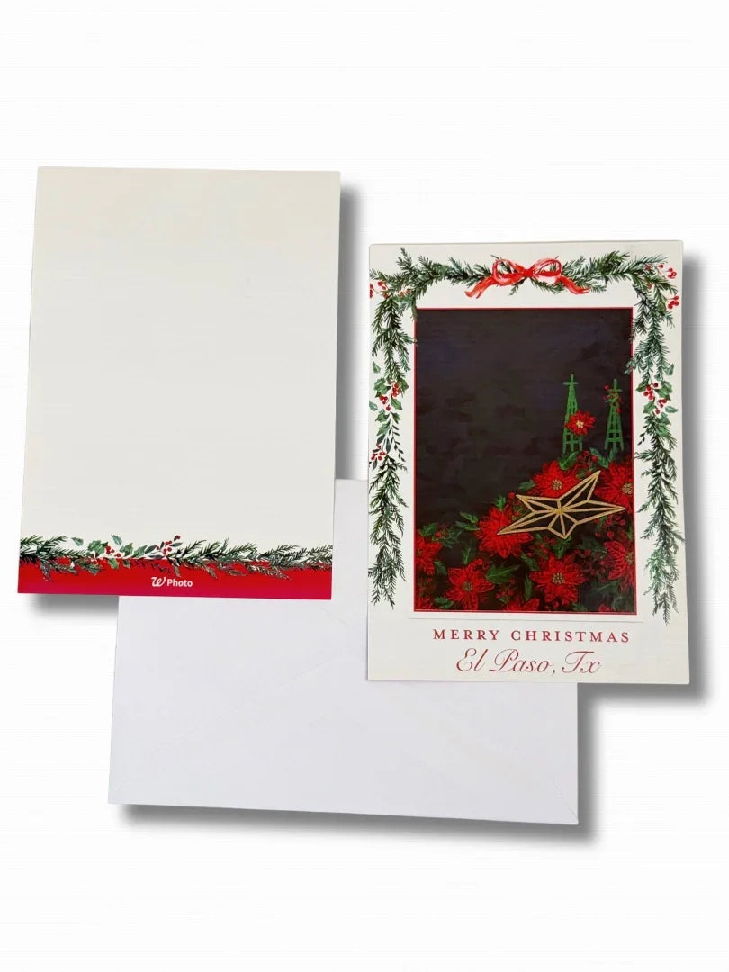 “La Flor de Nochebuena” Flat Card