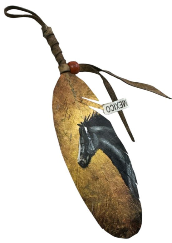 Vivid Hand-Painted Feather Art – Nature and Native Tradition Combined