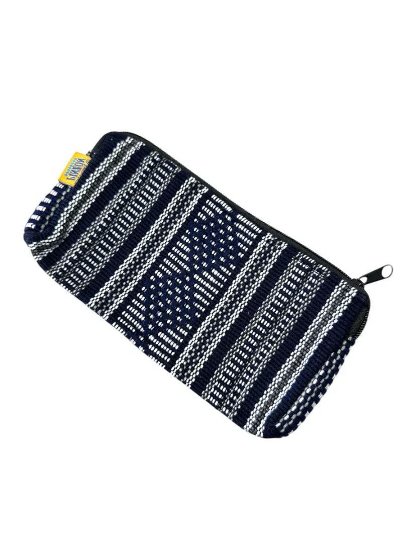 Mercado Zip Pouch – Multicolor Boho Bag for Makeup or Change - Ysleta Mission Gift Shop