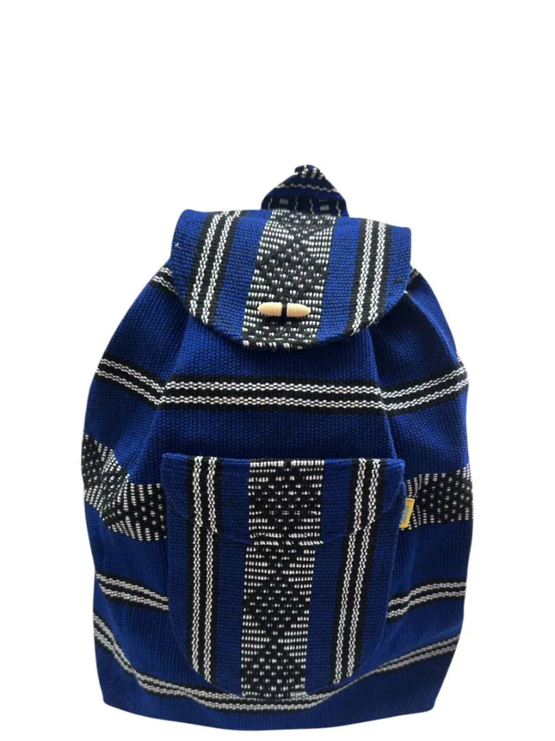 Pinzon Rasta Backpack Handcrafted Rasta-Inspired Artisan Backpack - Ysleta Mission Gift Shop