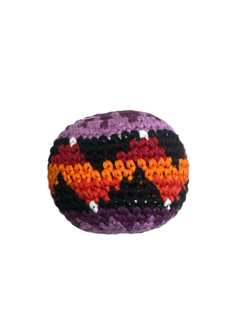 Traditional Mexican Hacky Sack – Hand-Sewn Footbag Stress Ball Toy - Ysleta Mission Gift Shop