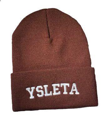 Ysleta Beanie, Maroon One Size Fits All - Ysleta Mission Gift Shop