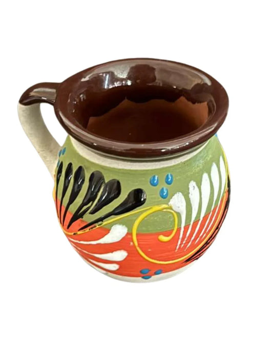 Handcrafted Talavera Coffee Mug –Mexican Folk Art Pottery - Ysleta Mission Gift Shop