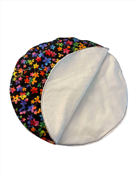 Handmade Cloth Tortilla Warmer – 10" Round Insulated Holder from Mexico - Ysleta Mission Gift Shop
