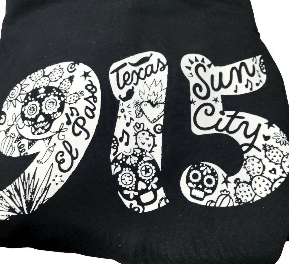 Unisex Graphic Hoodie 915 - Original Art, Cotton-Poly Blend, Front Pockets, Lightweight & Stylish - Ysleta Mission Gift Shop