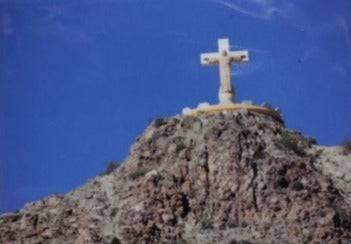 Mt Cristo Rey El Paso Texas Magnet – 2.5" x 3.5" - Ysleta Mission Gift Shop