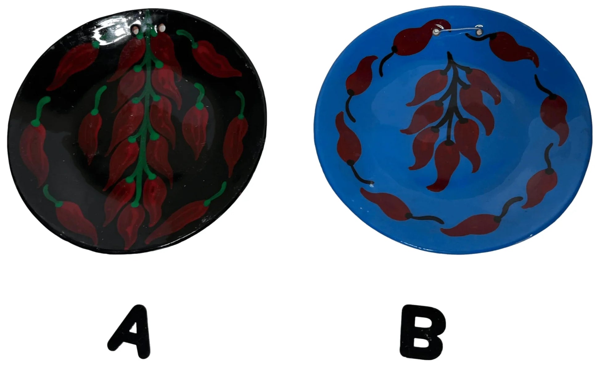 Plate Ceramic Handcrafted Skilled Mexican Artist - Ysleta Mission Gift Shop