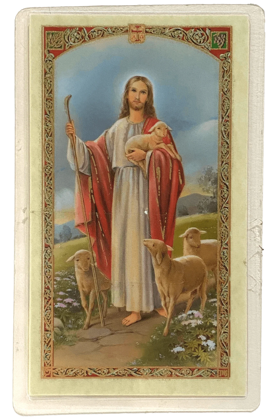 Prayer Card El Credo de Los Apostoles SPANISH Laminated HC9-082S - Ysleta Mission Gift Shop