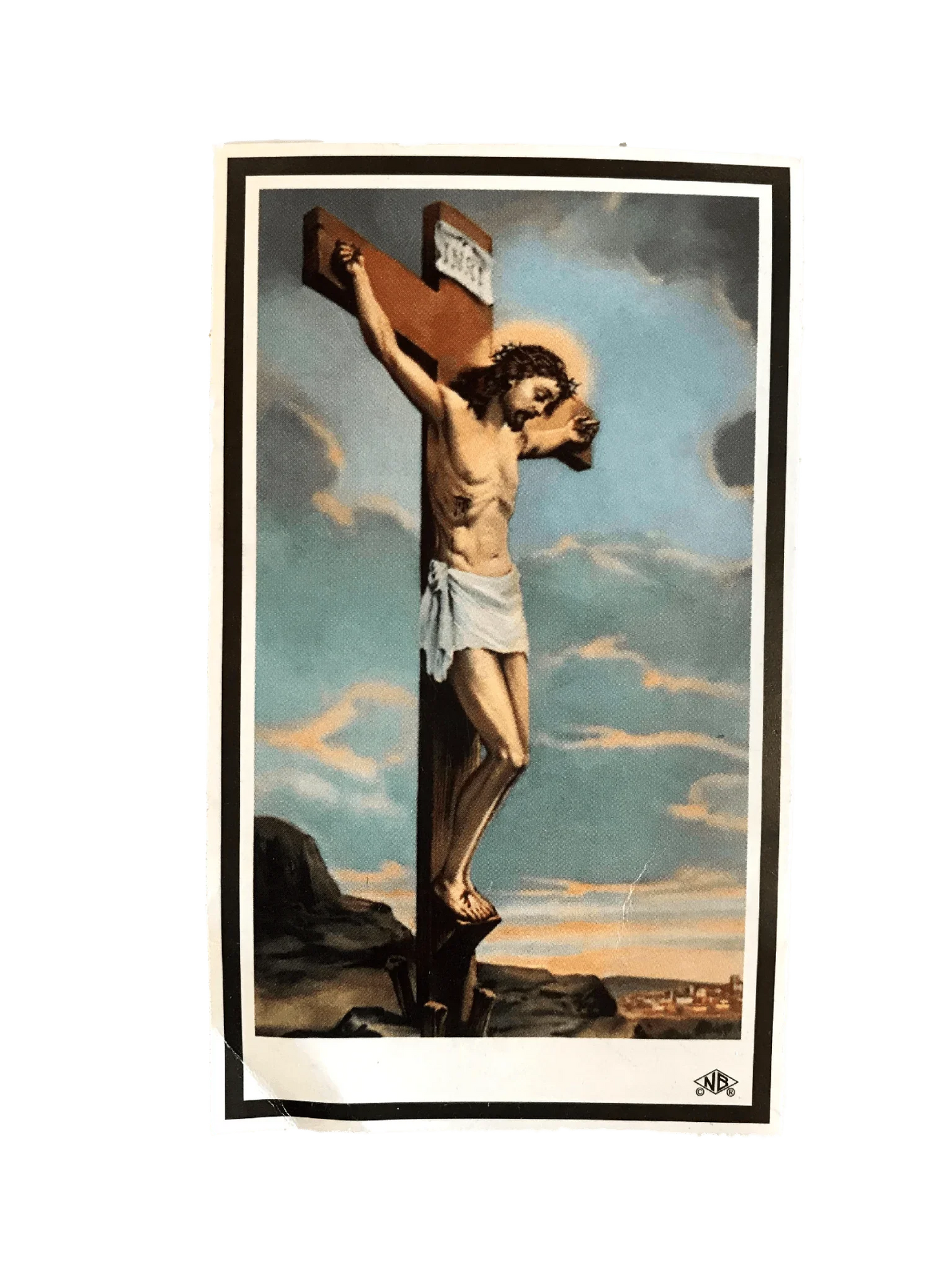 Prayer Card Prayer Before A Crucifix Laminated PC - Ysleta Mission Gift Shop