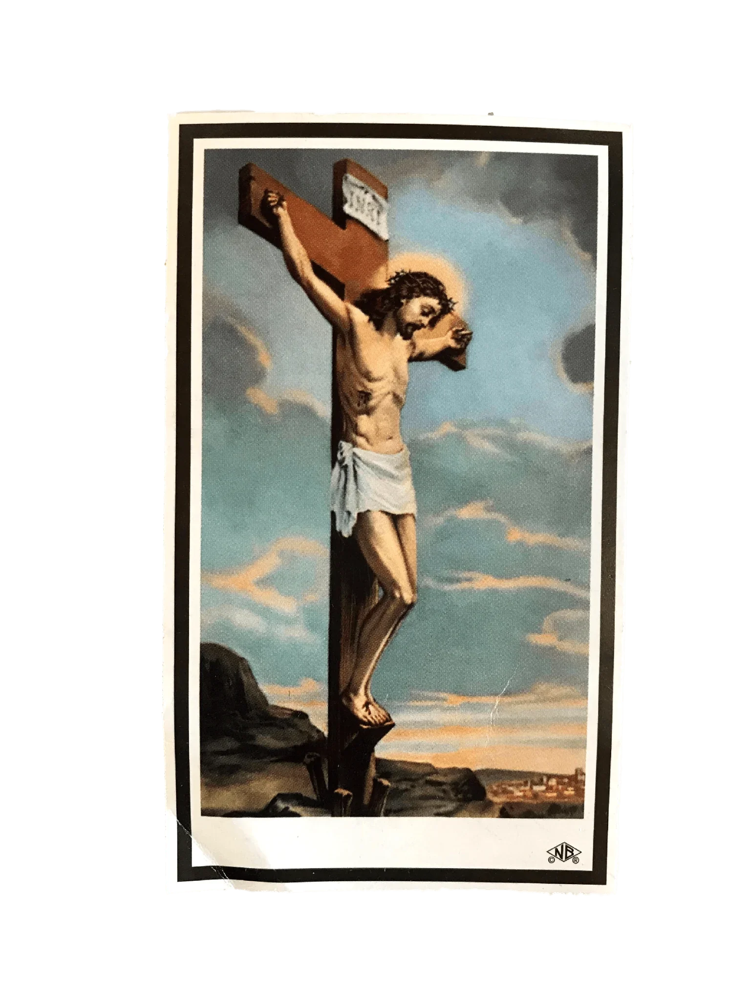 Prayer Card Prayer Before A Crucifix Laminated PC - Ysleta Mission Gift Shop