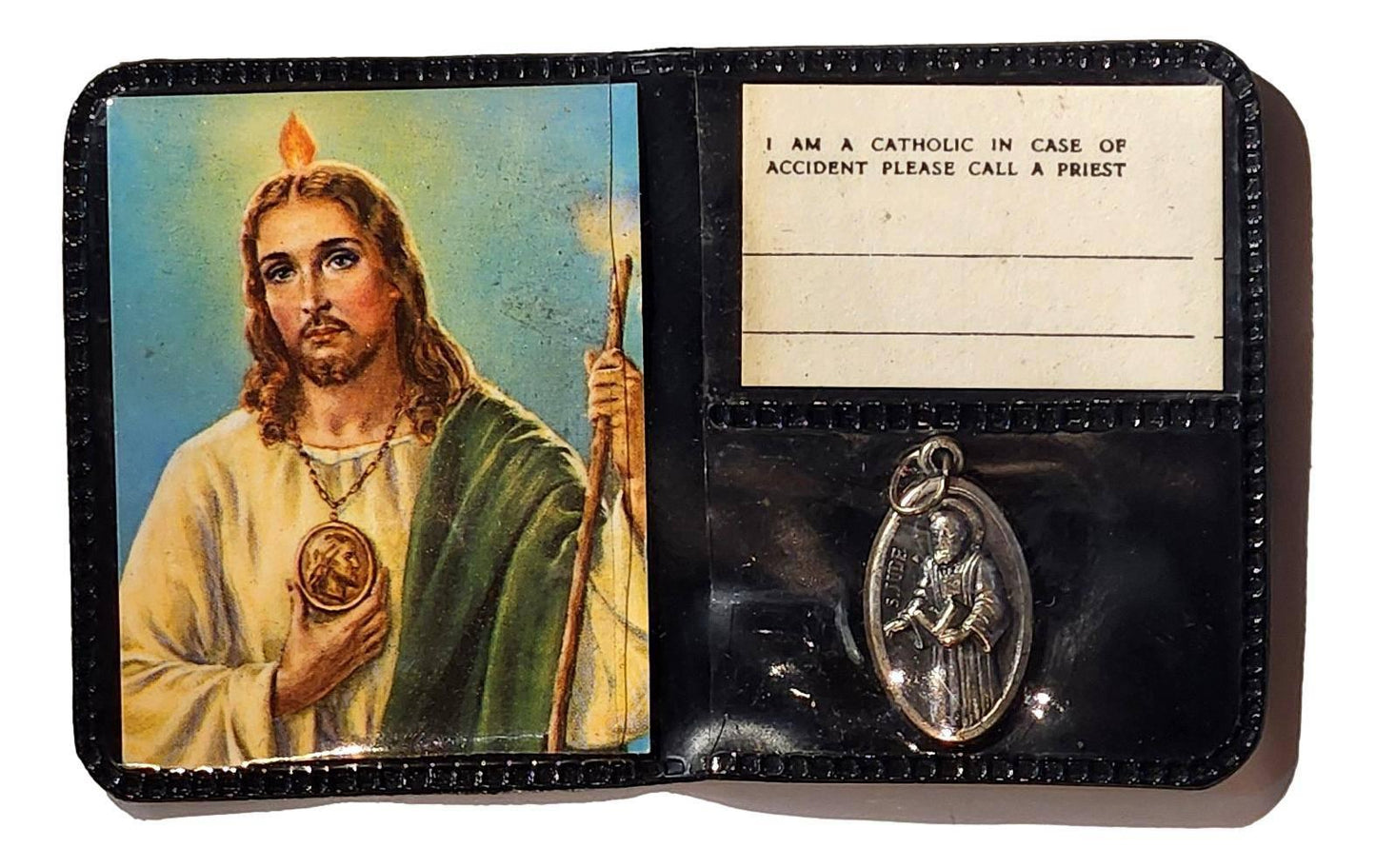 Saint Jude Pocket Shrine - Ysleta Mission Gift Shop