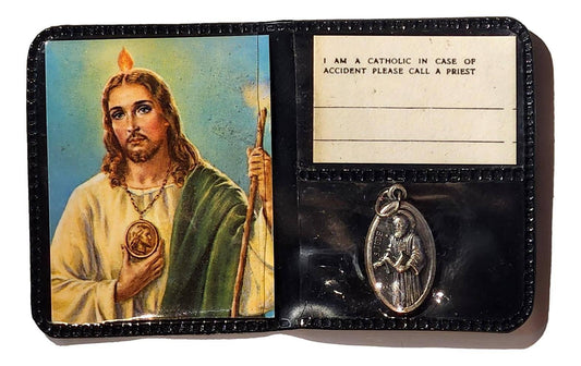 Saint Jude Pocket Shrine - Ysleta Mission Gift Shop
