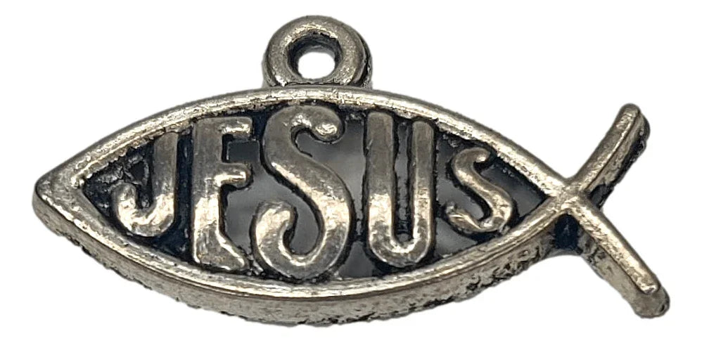 Saint Medal Fish Jesus - Ysleta Mission Gift Shop