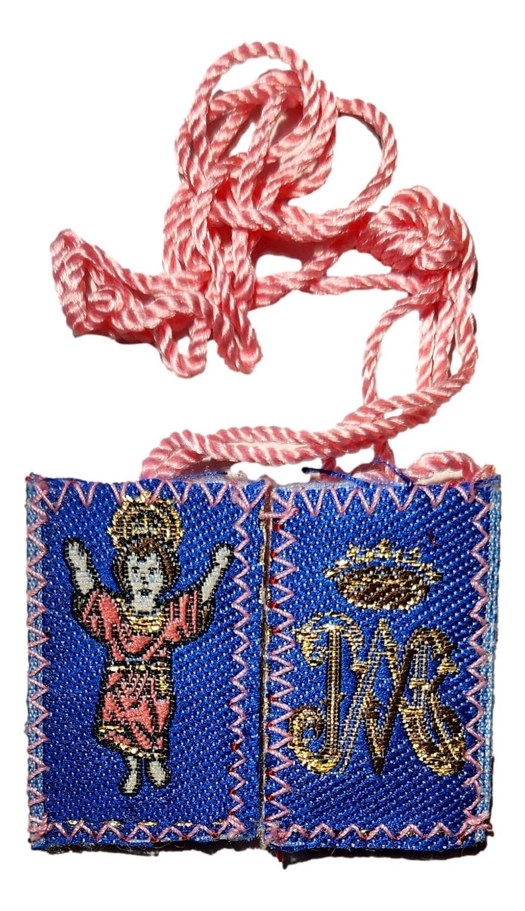 Scapular Divino Niño – 1.5"x1" - Ysleta Mission Gift Shop