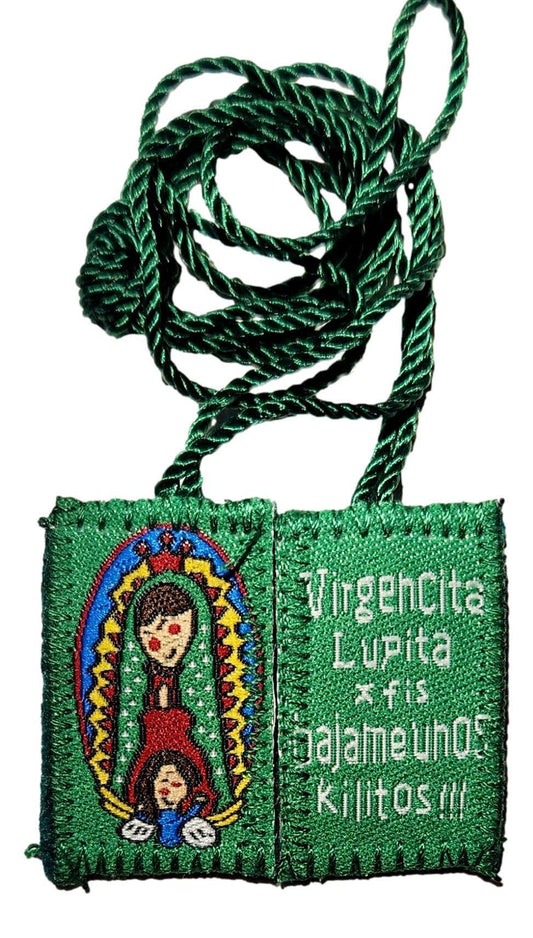 Scapular Virgencita – 1.5"x1" - Ysleta Mission Gift Shop
