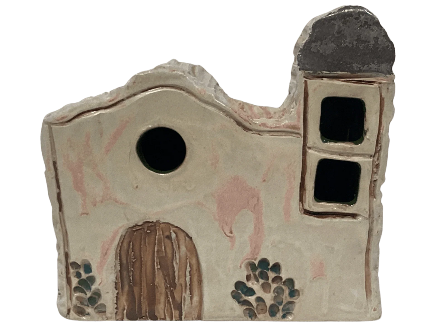 Sculpture Ysleta Mission Luminaria Tealight 6 inches - Ysleta Mission Gift Shop