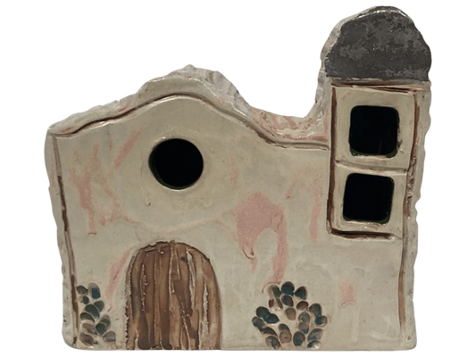 Sculpture Ysleta Mission Luminaria Tealight 6 inches - Ysleta Mission Gift Shop