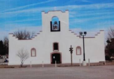 Magnet Socorro Mission – 2.5" x 3.5" - Ysleta Mission Gift Shop