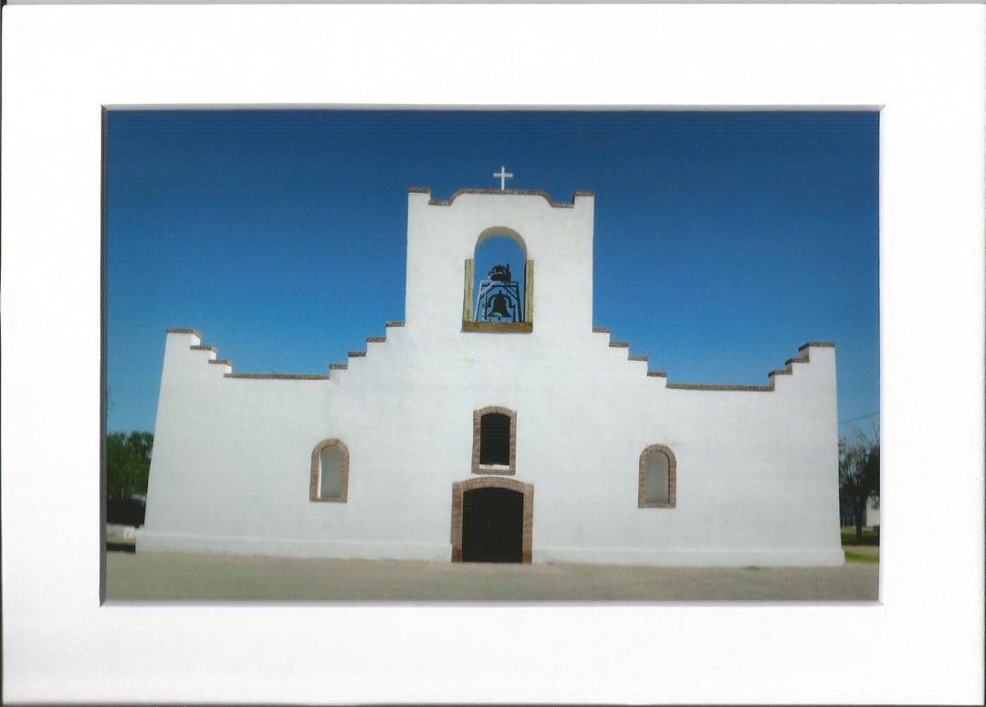 Socorro Mission Photo Print – Matted 4x6 - Ysleta Mission Gift Shop